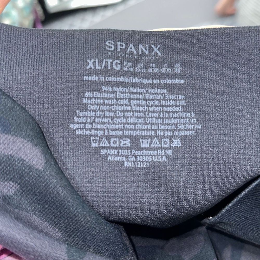 Spanx Camo Leggings Sz‎ XL - Picture 4 of 5